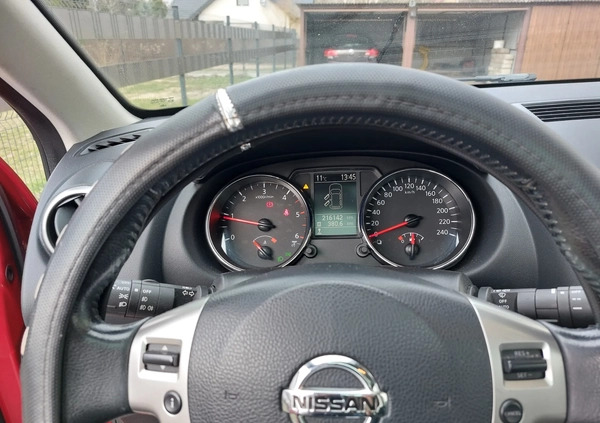 Nissan Qashqai cena 37800 przebieg: 216142, rok produkcji 2013 z Góra małe 326